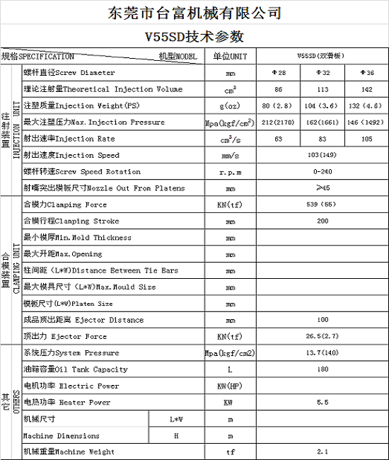 V35SD立式雙滑板注塑機(jī)